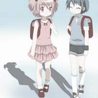 __kaname_madoka_and_miki_sayaka_mahou_shoujo_madoka_magica_and_2_more_drawn_by_hangaku__6e8822...gif